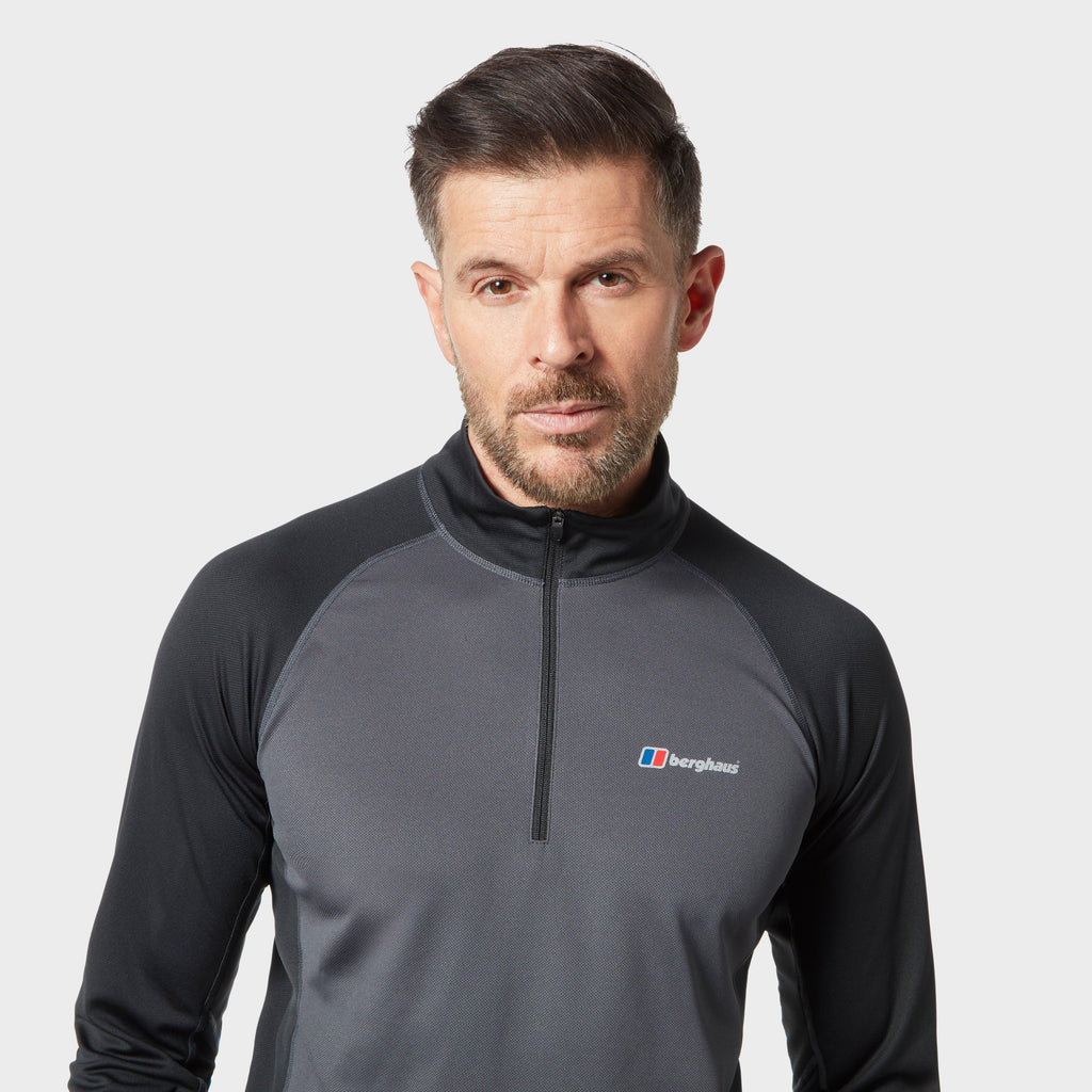 Men's Tech LS Zip Tee 2.0