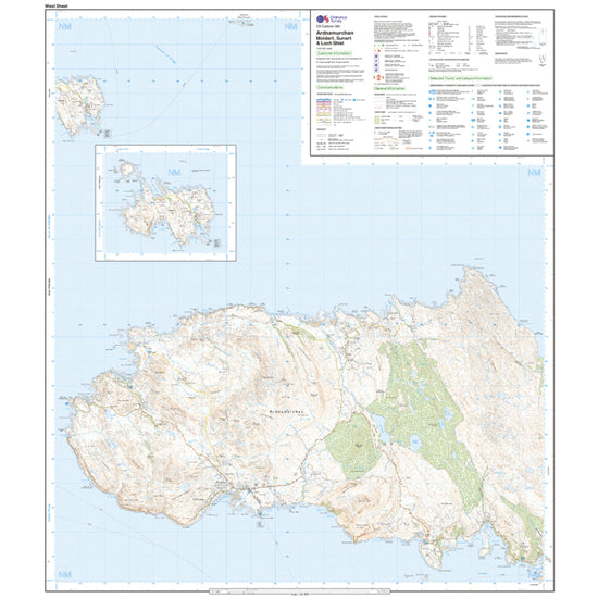 Explorer 390 Ardnamurchan Map With Digital Version