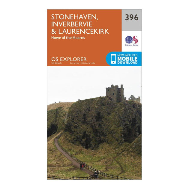Ordnance Survey Explorer 396 Stonehaven, Inverbervie & Laurencekirk Map ...