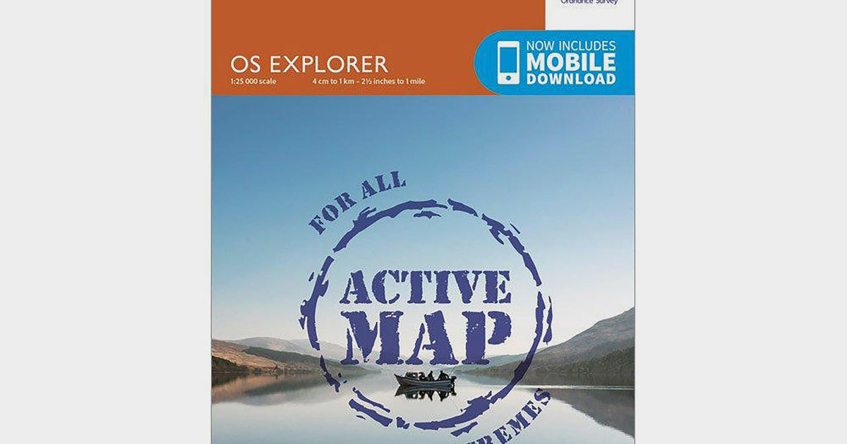Ordnance Survey Explorer Active 399 Loch Arkaig Map With Digital ...