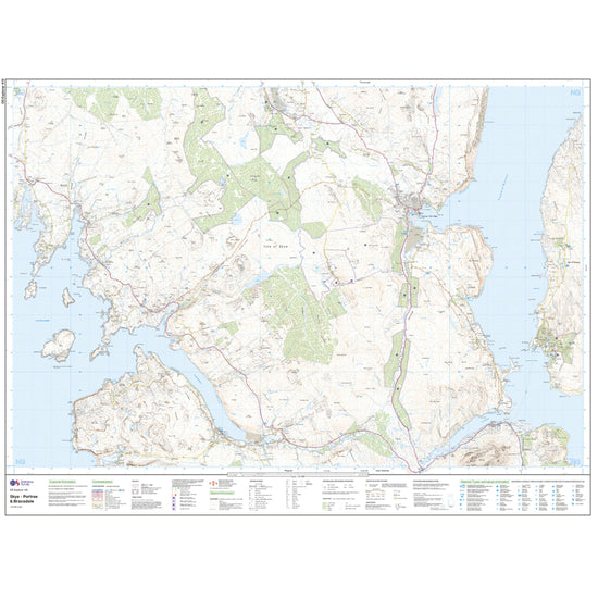 Explorer 410 Skye - Portree & Bracadale Map With Digital Version