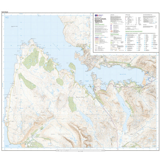 Explorer Active 428 Kyle of Lochalsh, Plockton & Applecross Map With Digital Version