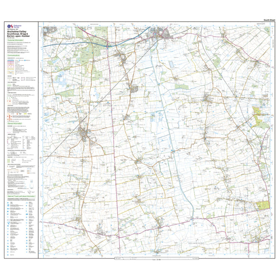 Explorer 281 Ancholme Valley Map With Digital Version