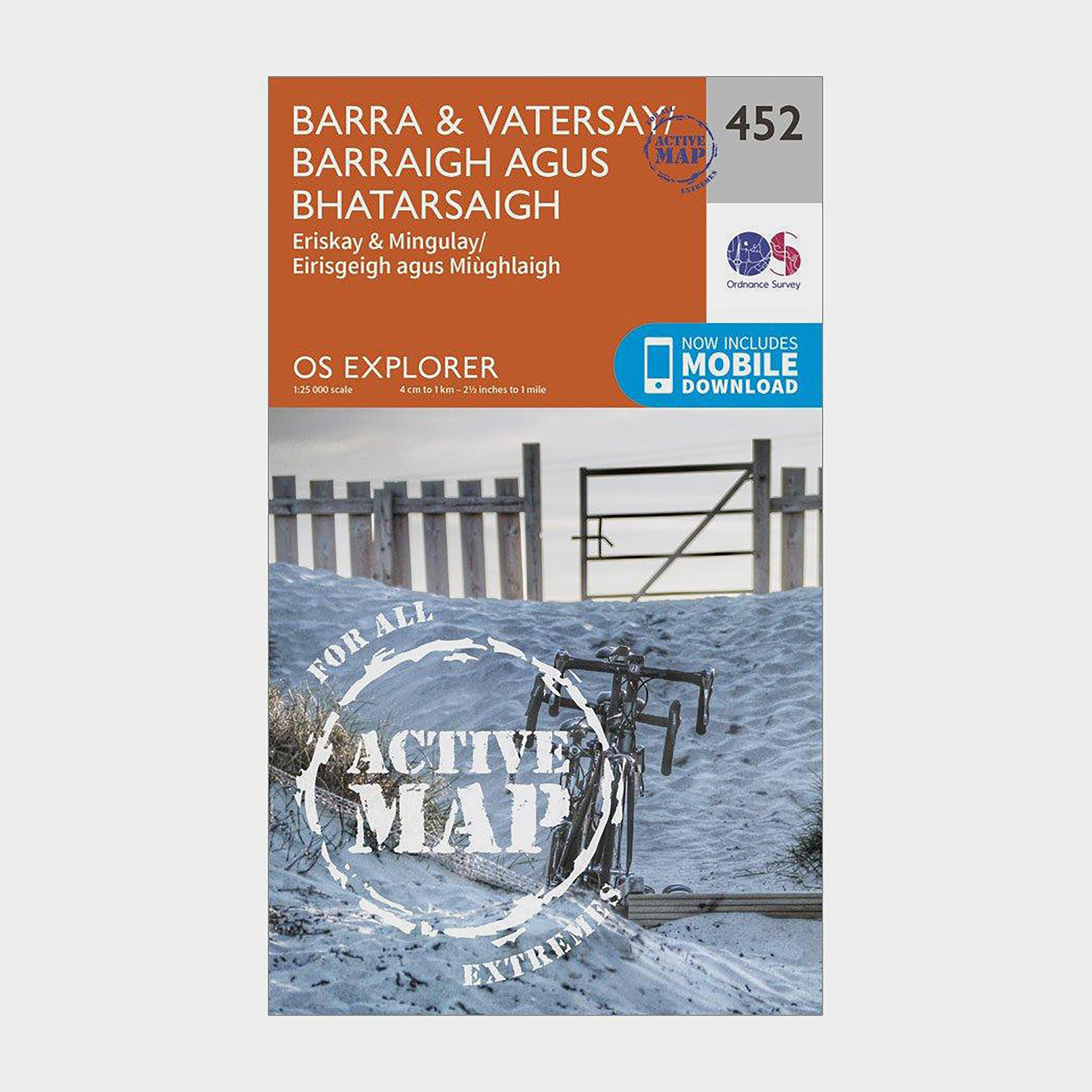 Explorer Active 452 Barra & Vatersay Map With Digital Version