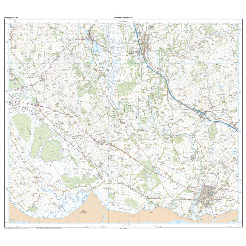 Explorer 322 Annandale Map With Digital Version