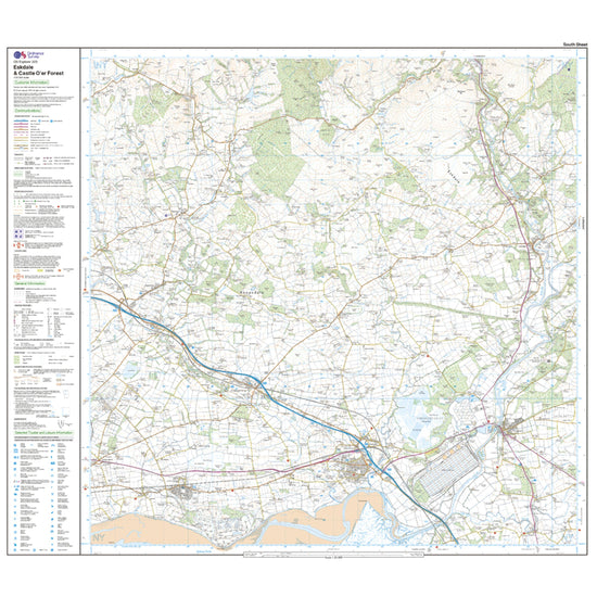 Explorer 323 Eskdale & Castle O'er Forest Map With Digital Version