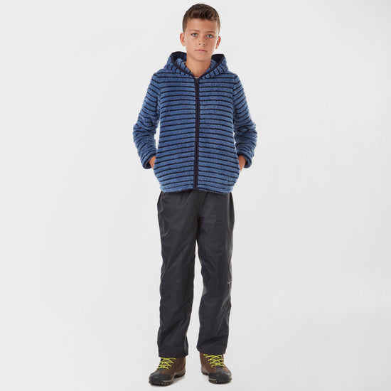 Kid’s Teddy Stripe Hooded Fleece