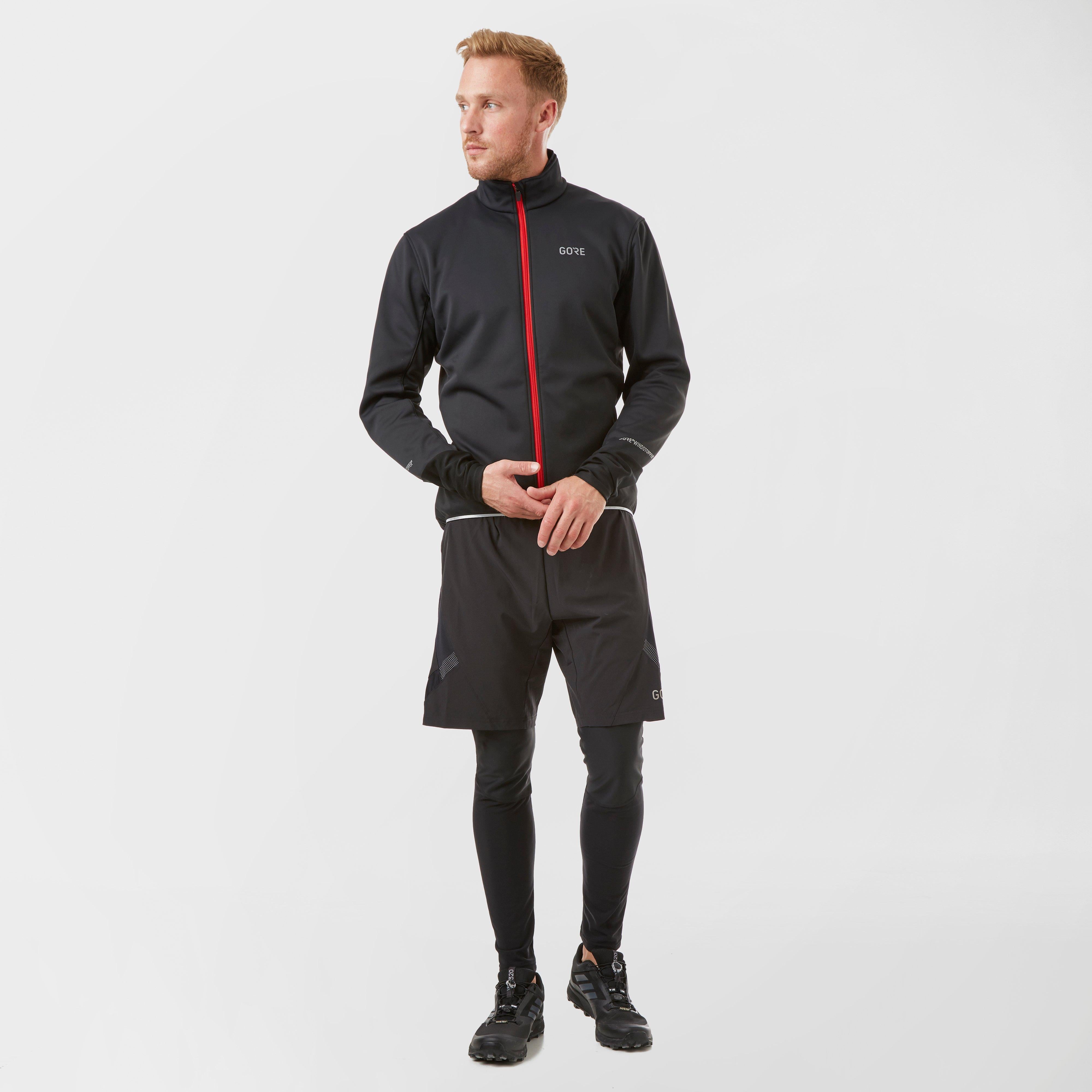 Black Gore Men's C5 GORE® WINDSTOPPER® Thermo Jacket – Blacks