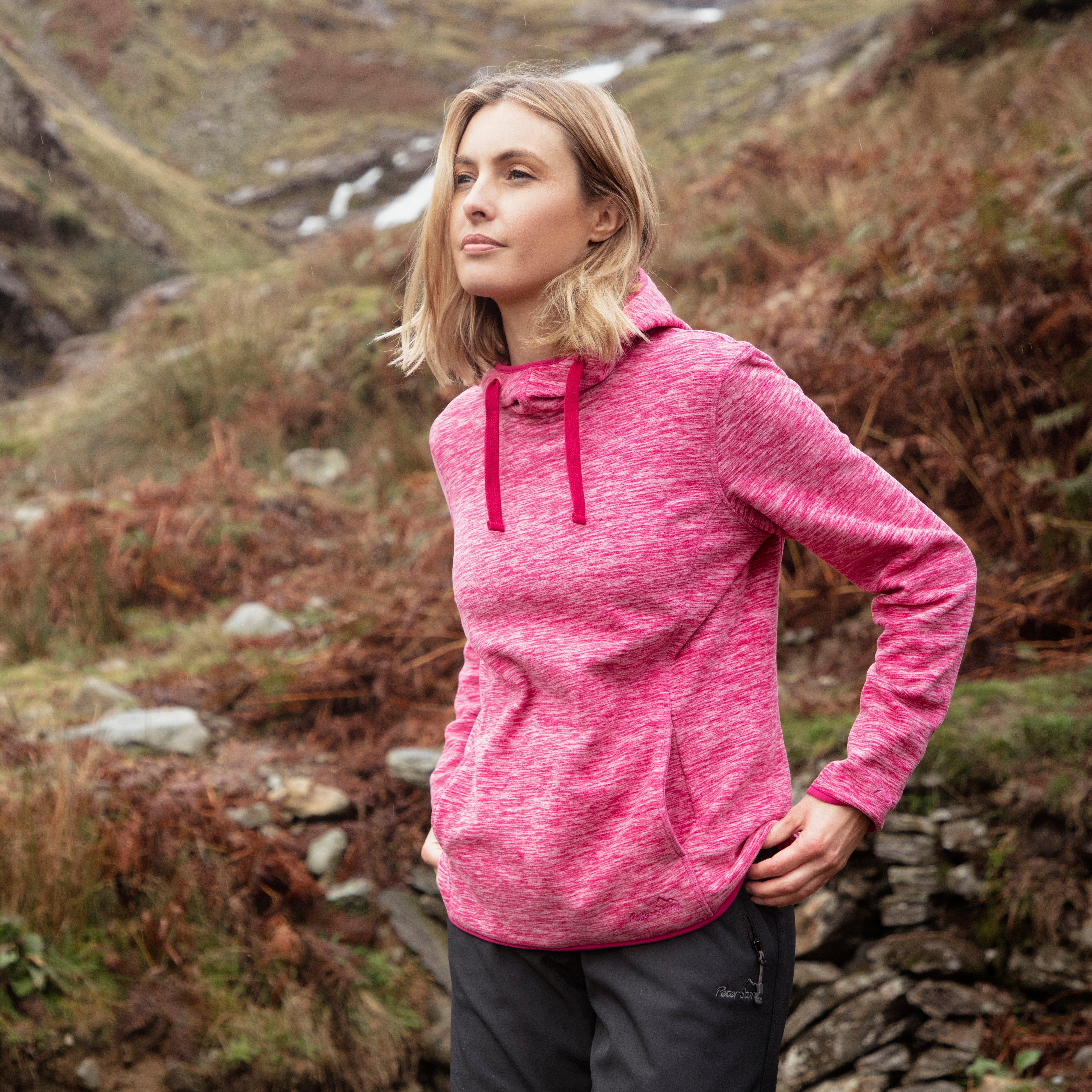 Women's Marl Fleece Hoodie