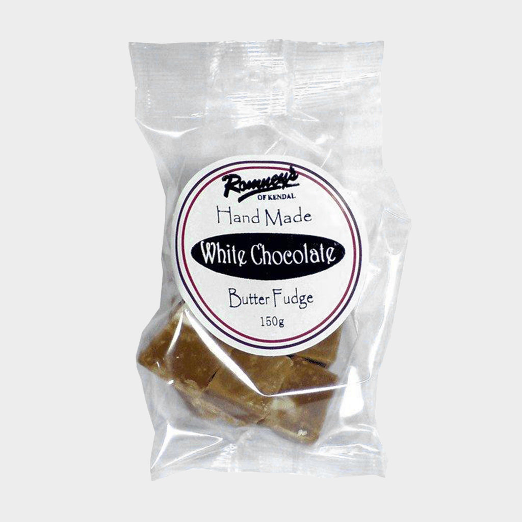 Handmade White Chocolate Fudge (150g)