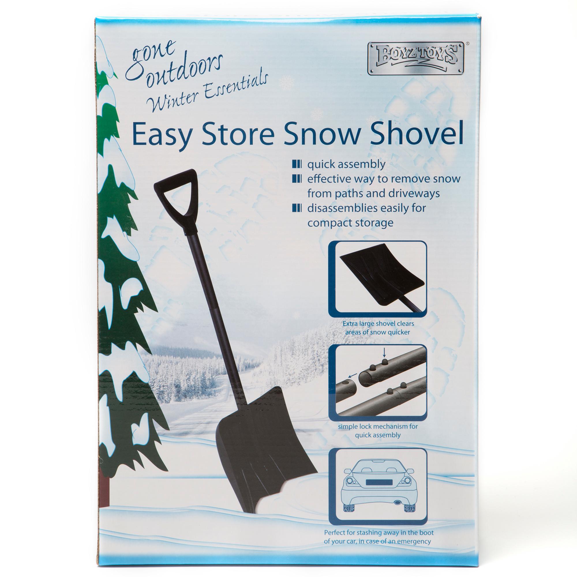 Easy Store Snow Shovel