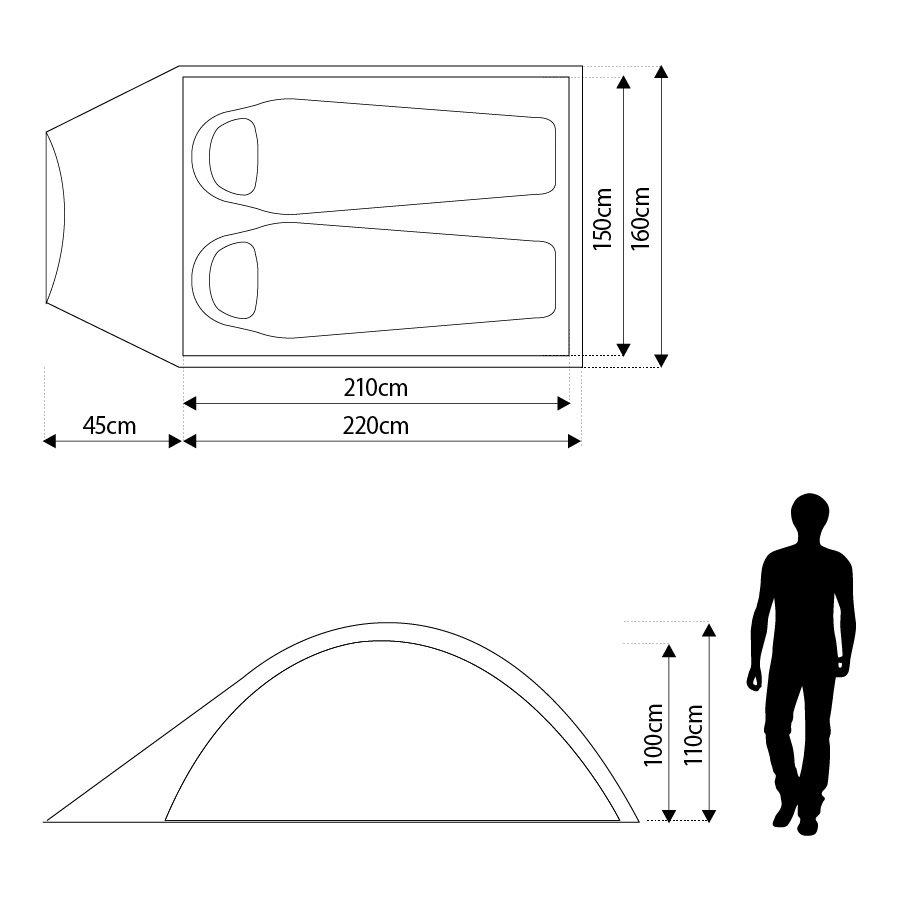 Tamar 2 Man Tent