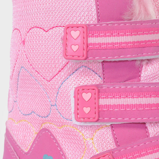 Girls' Fur Snow Boots