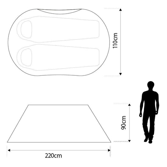 Pop Up 200 SD 2 Person Tent