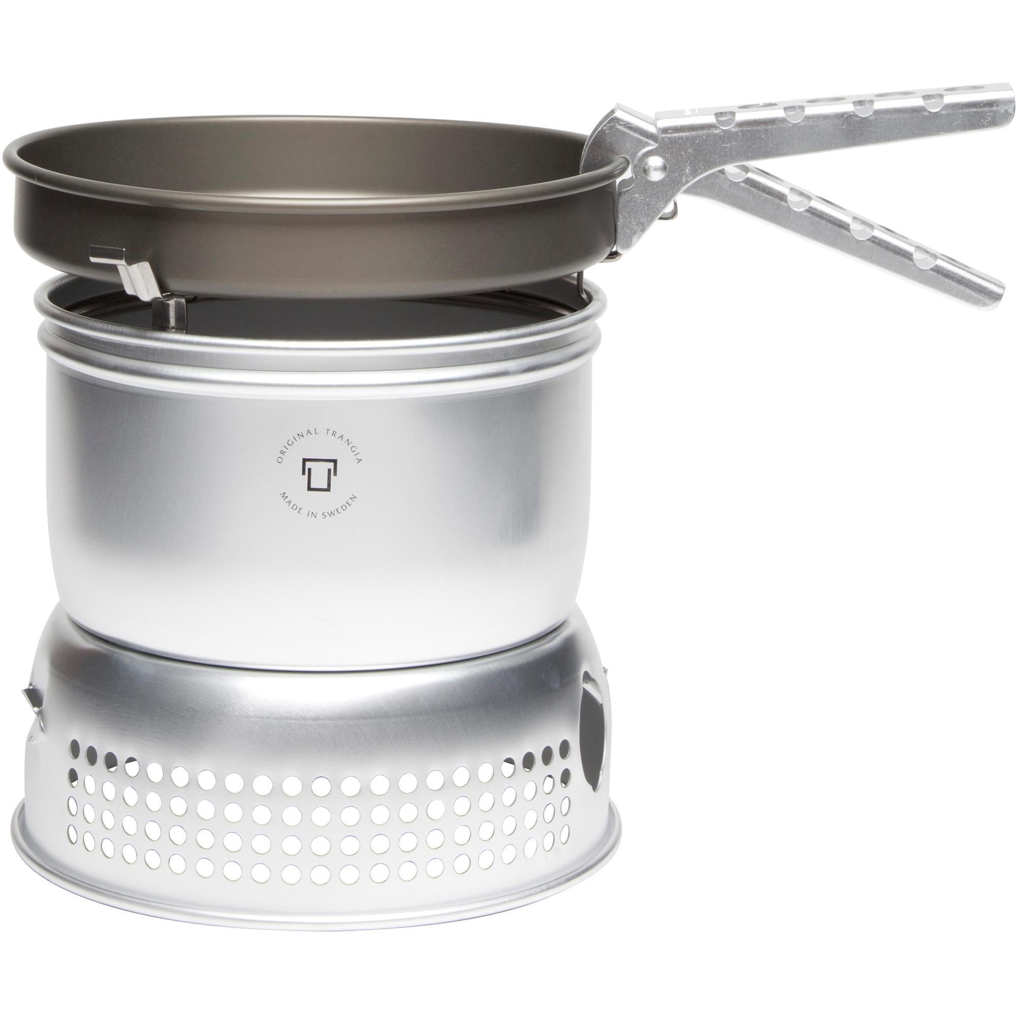 27-8 Hardanodized Stove with Kettle