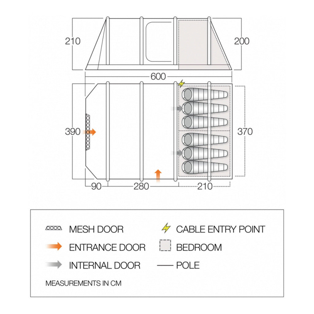 Iris Air 600 XL Tent