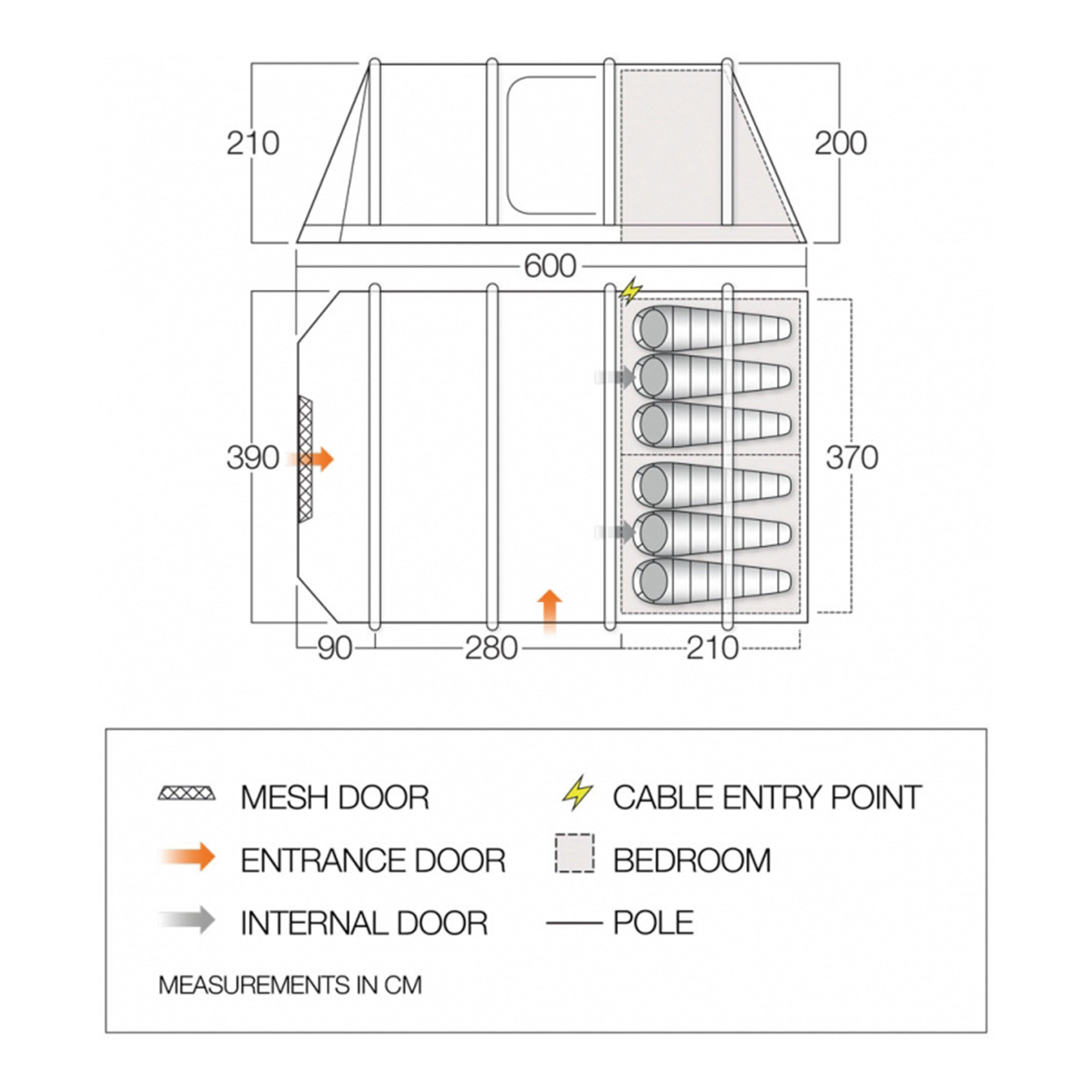 Iris Air 600 XL Tent