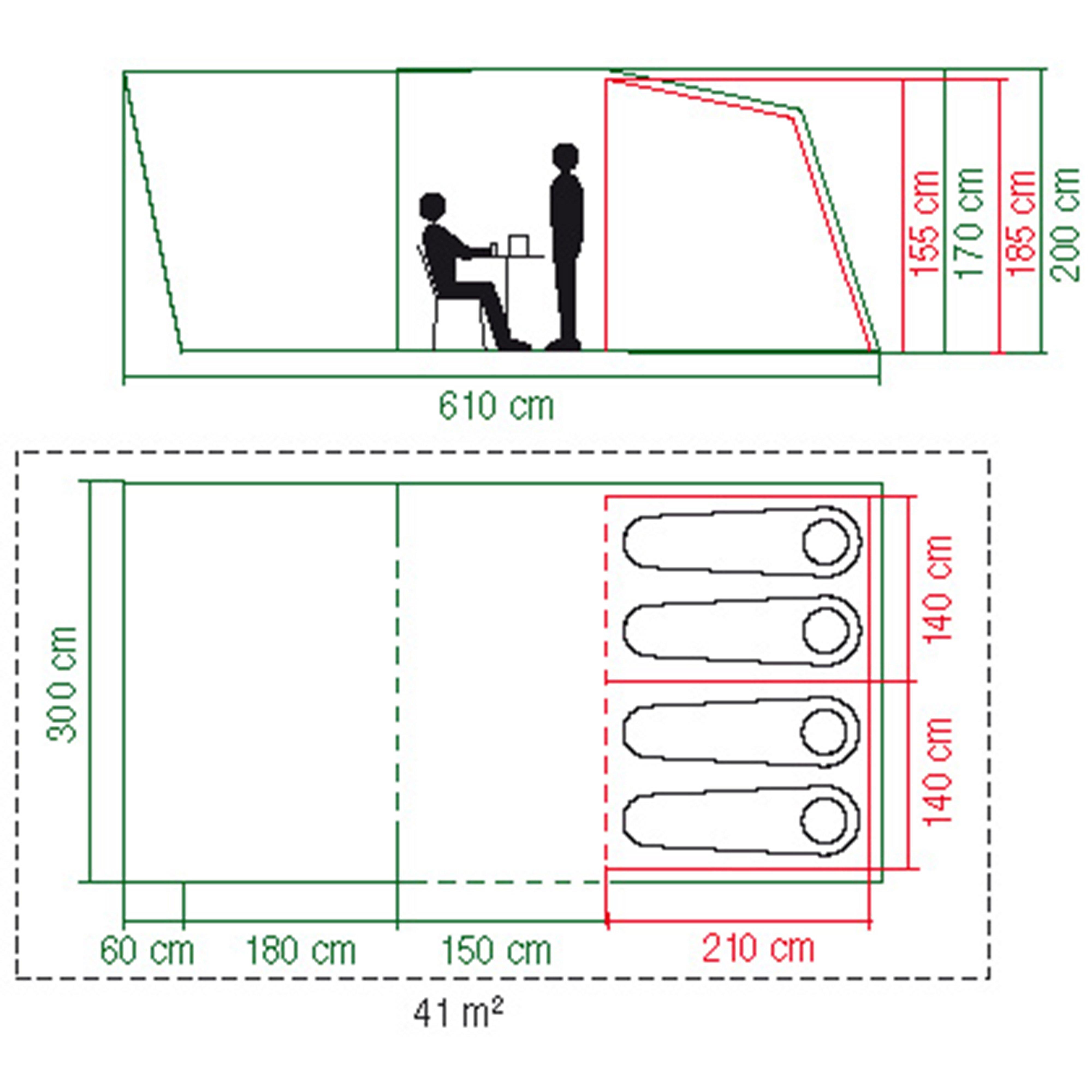 FastPitch™ Air Valdes 4 Tent