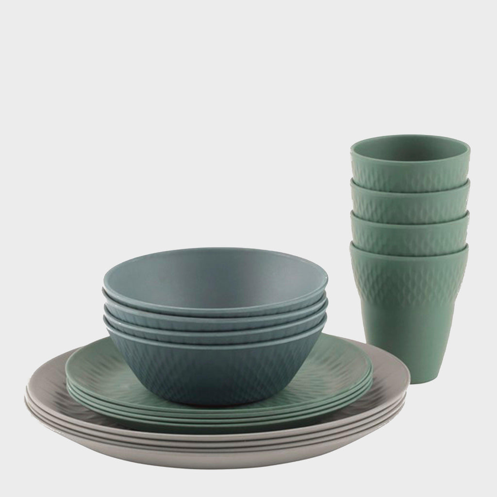 Lotus Bamboo 4-Person Dinner Set