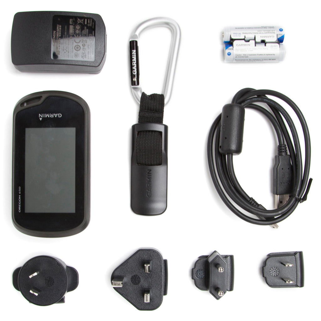 Oregon 650 GPS Discoverer™ Bundle (with GB 1:50K Map)
