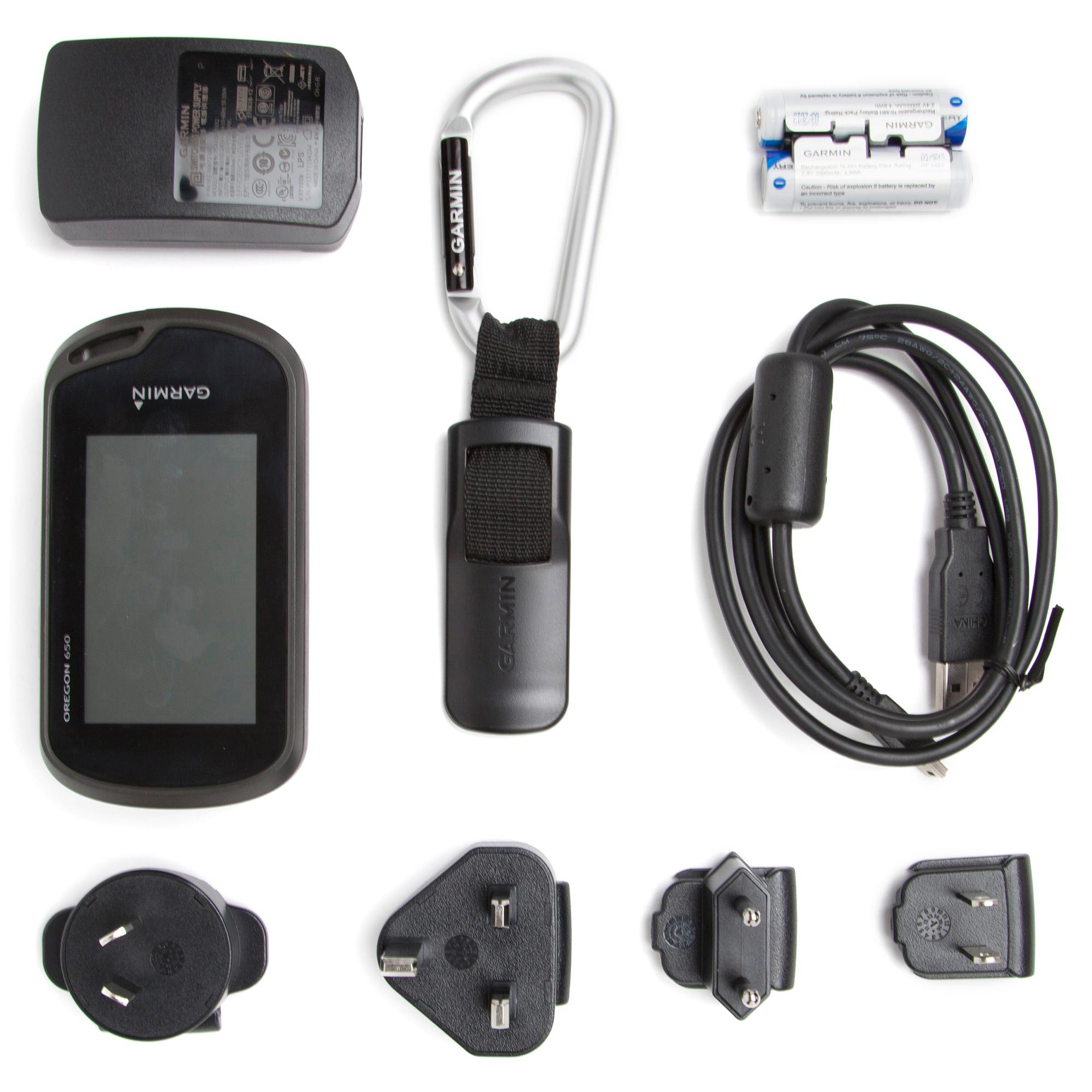 Oregon 650 GPS Discoverer™ Bundle (with GB 1:50K Map)
