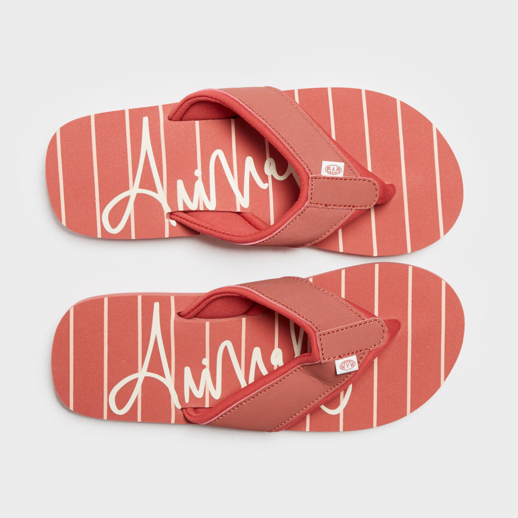 Women's Swish Beach Print Flip Flops