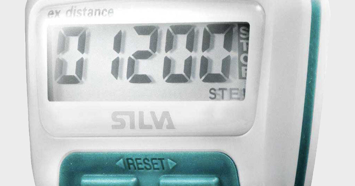 White Silva Ex Distance Pedometer – Blacks