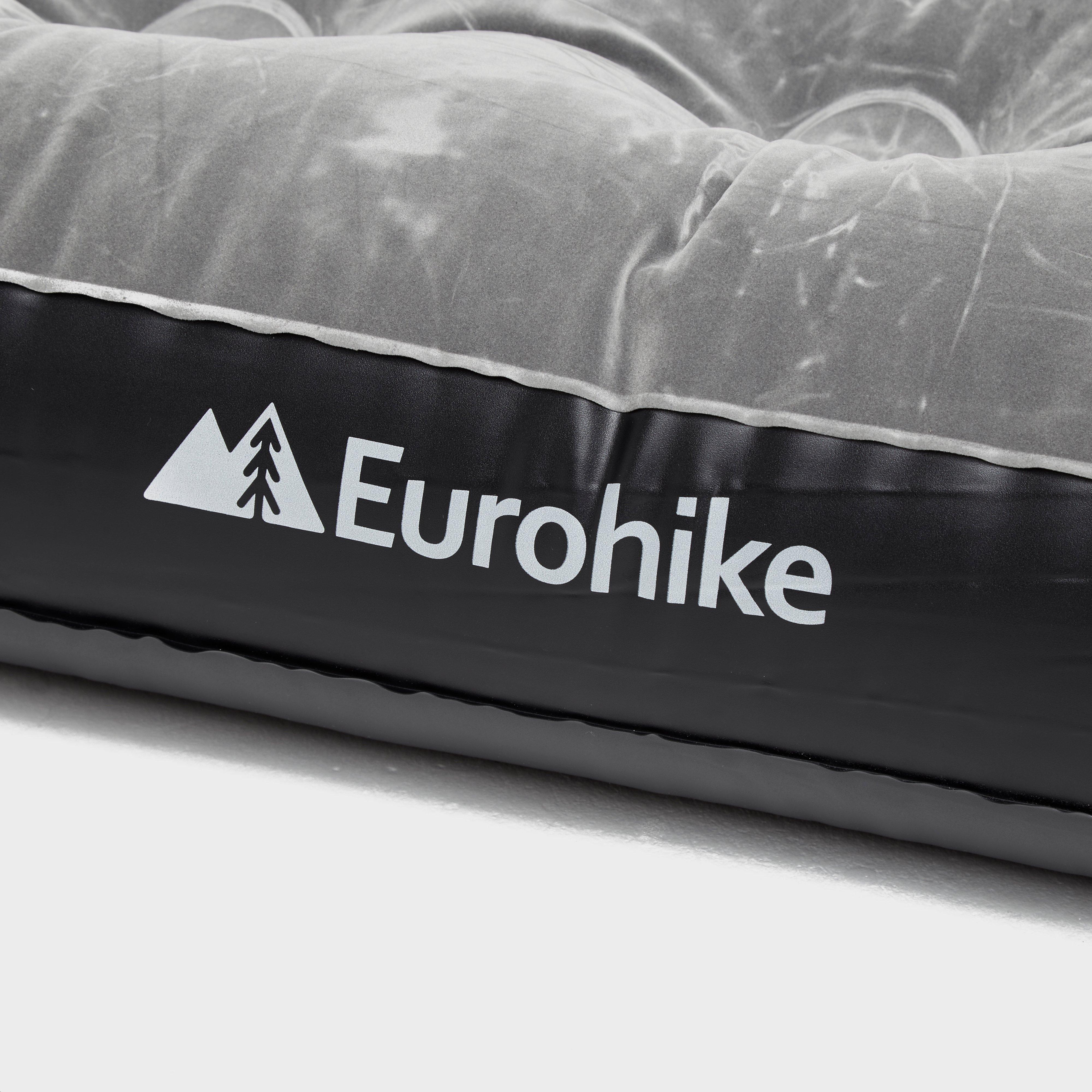 Flocked Airbed Deluxe Double With Pump