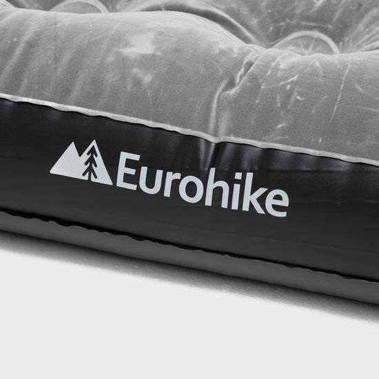 Flocked Airbed Deluxe Double With Pump