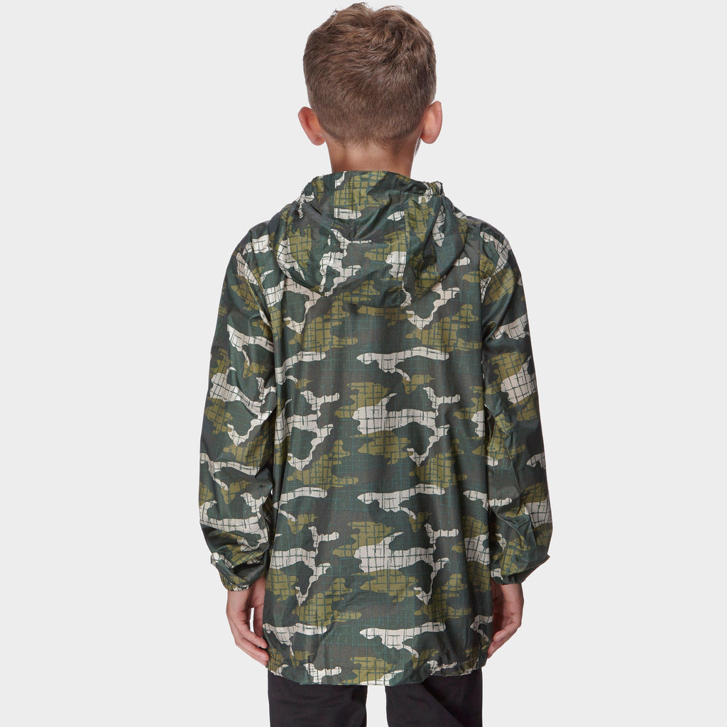 Kids’ Camo Packable Jacket