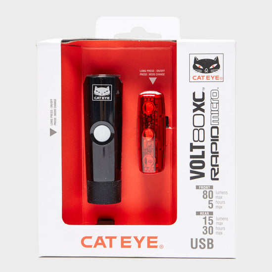 Volt 80XC Rapid Micro Front and Rear Light Set