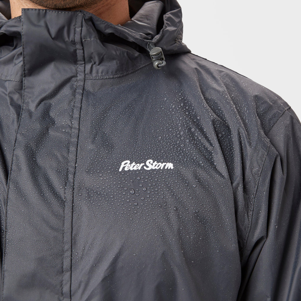 Mens Packable Jacket Grey