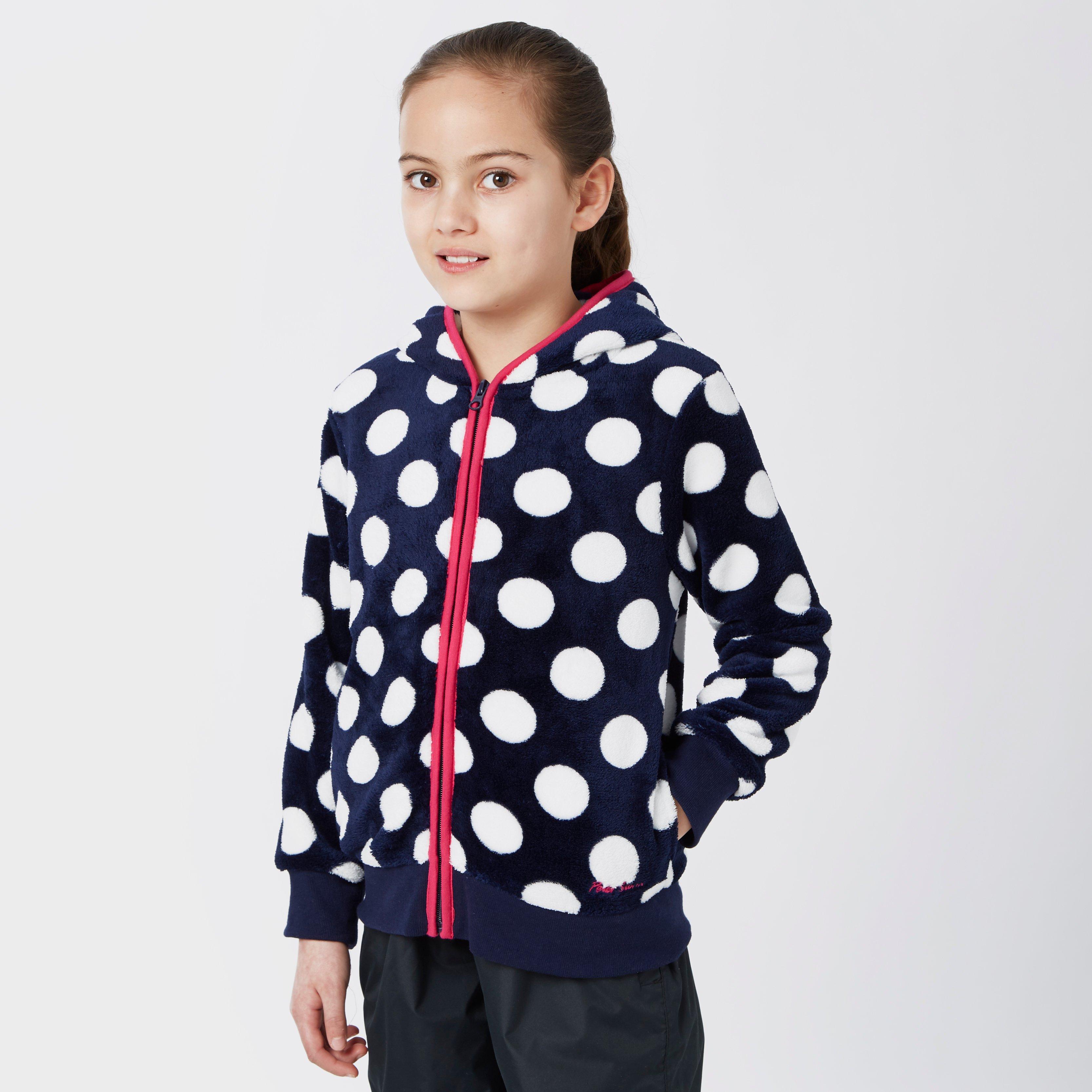 Girls' Dotty Full Zip Fleece