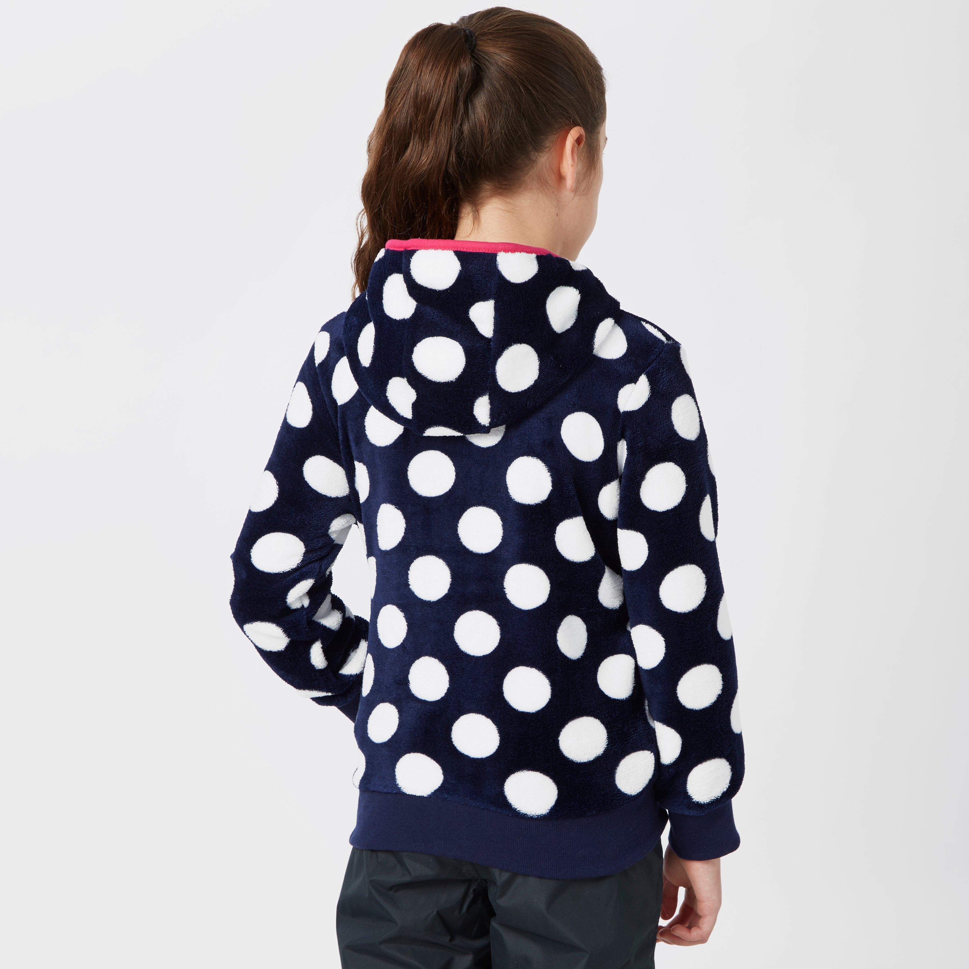 Girls' Dotty Full Zip Fleece