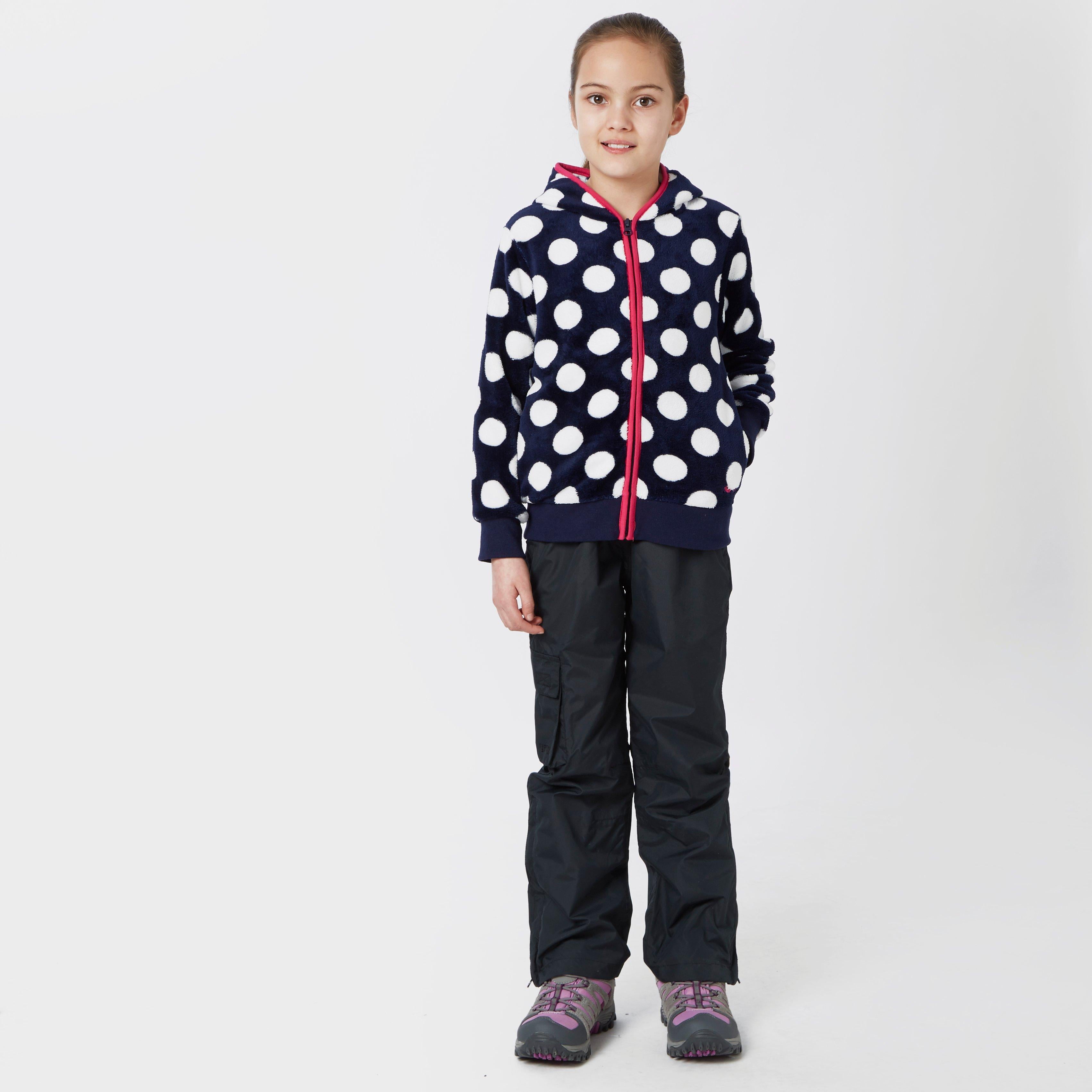 Girls' Dotty Full Zip Fleece