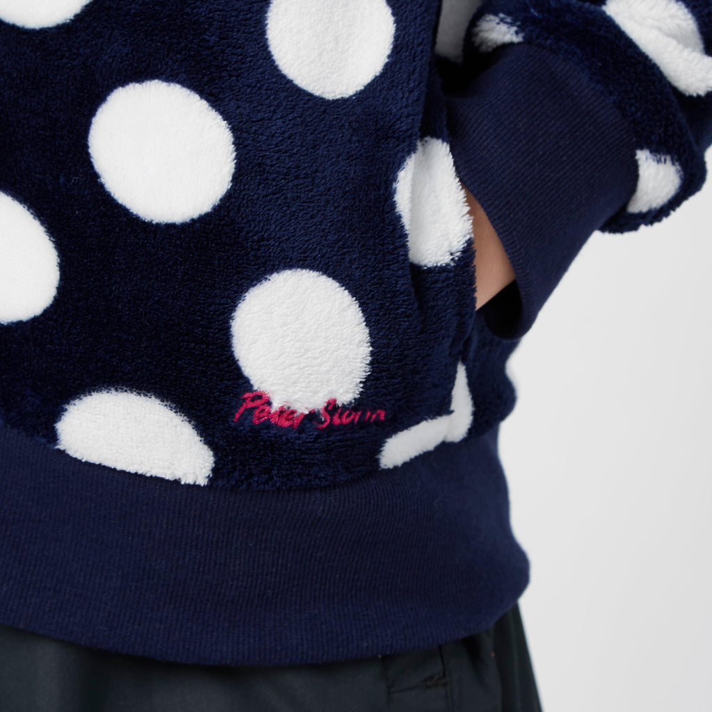 Girls' Dotty Full Zip Fleece