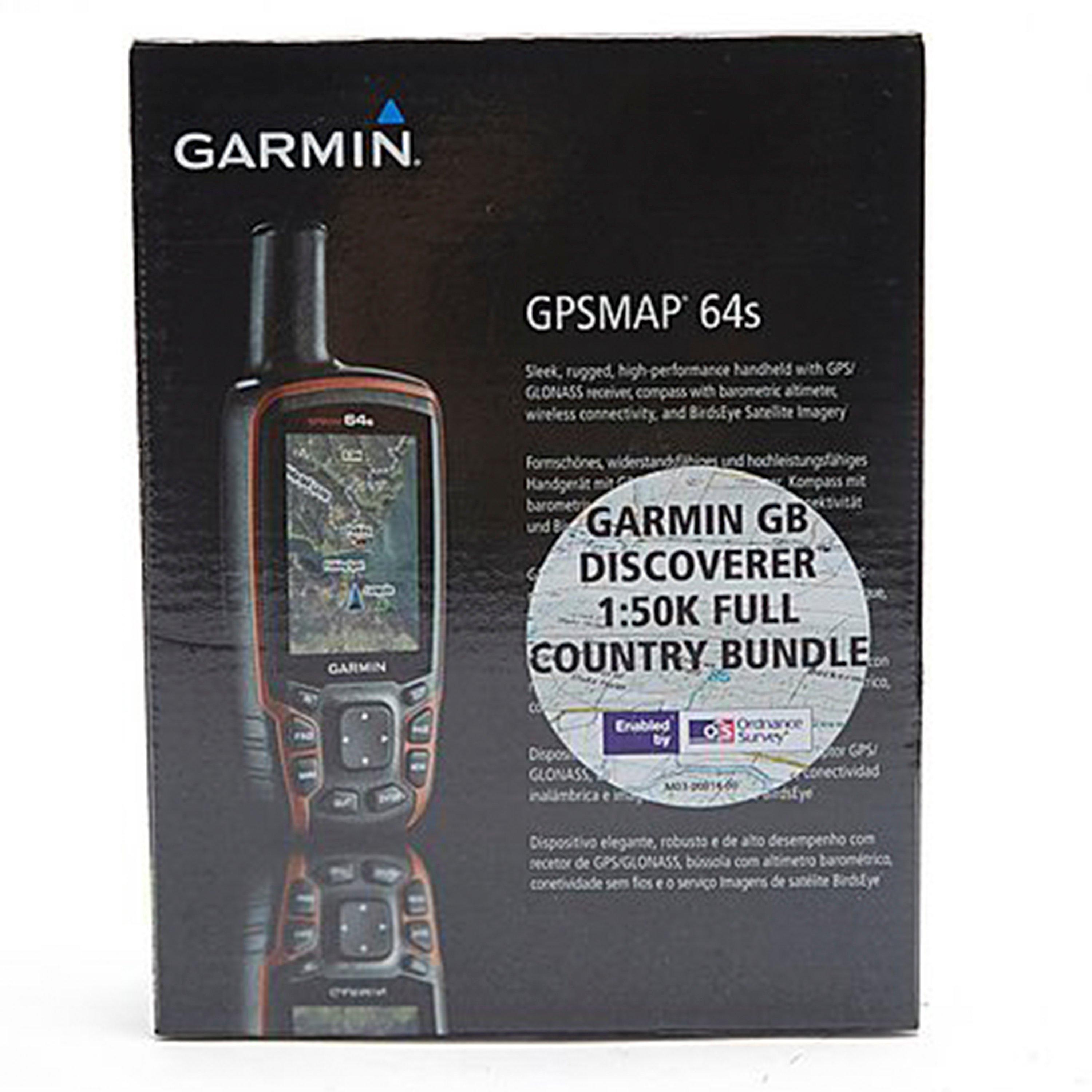 GPSMAP 64s Discoverer™ Bundle (with GB 1:50K OS Map)