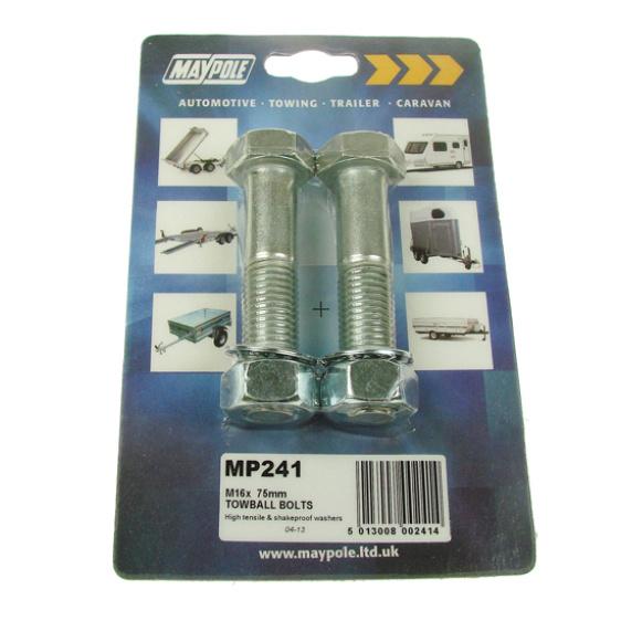 High Tensile Towball Bolts (75mm)