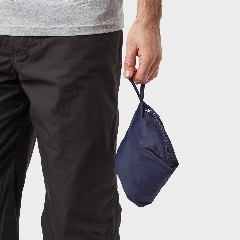 Mens Packable Parka Jacket Navy