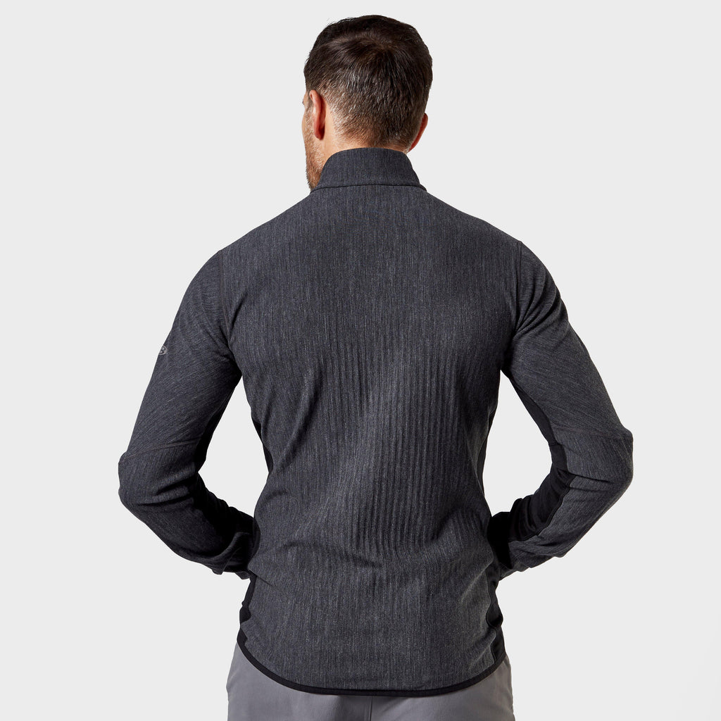 Men's Descender Long Sleeve Zip Fleece
