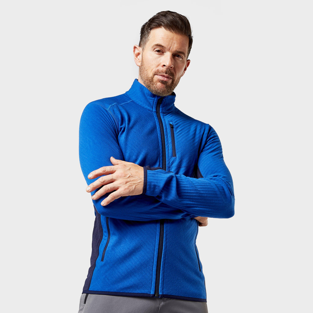 Men's Descender Long Sleeve Zip Fleece