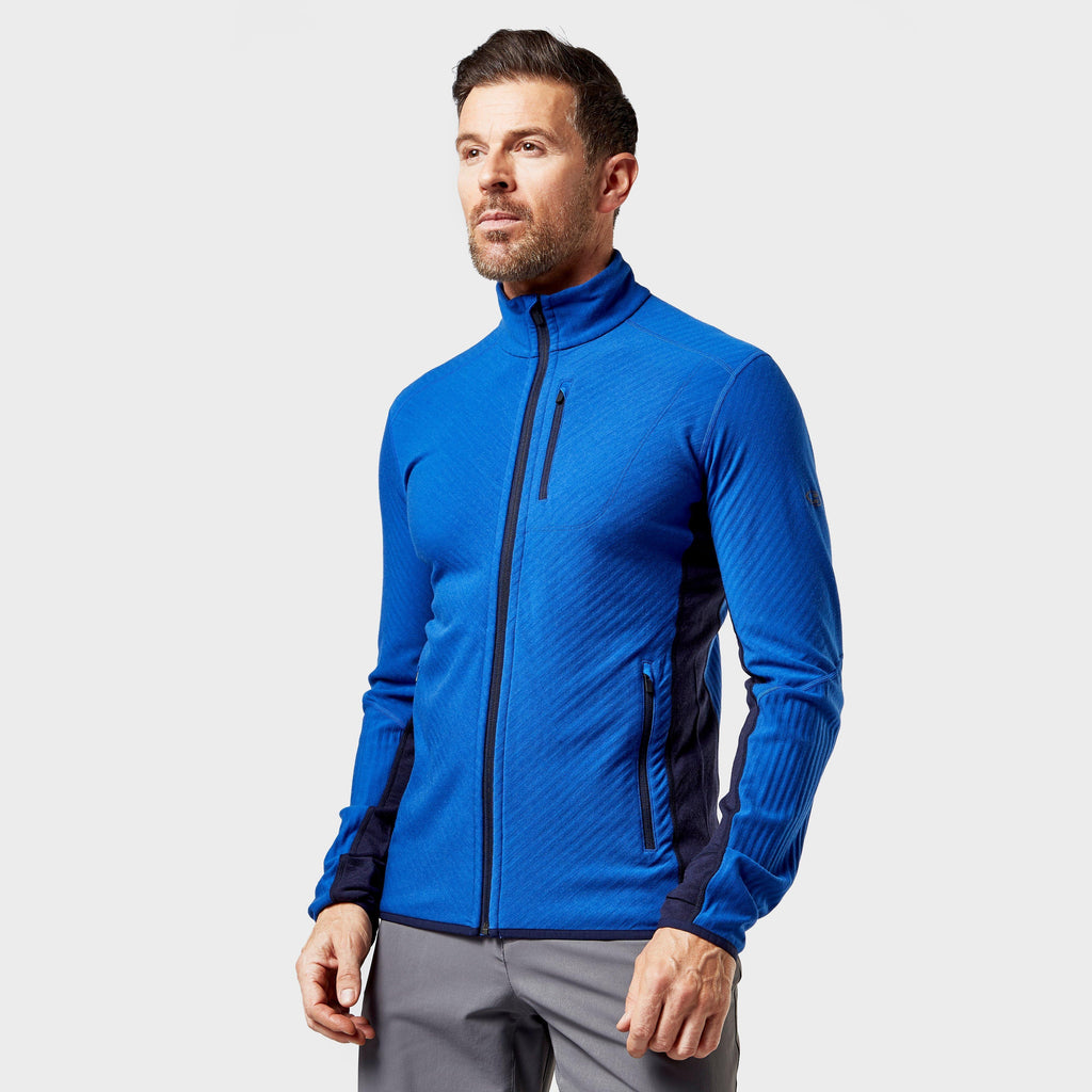 Men's Descender Long Sleeve Zip Fleece