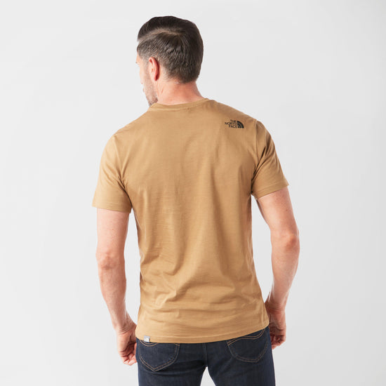 Men's Short Sleeve Simple Dome T-Shirt