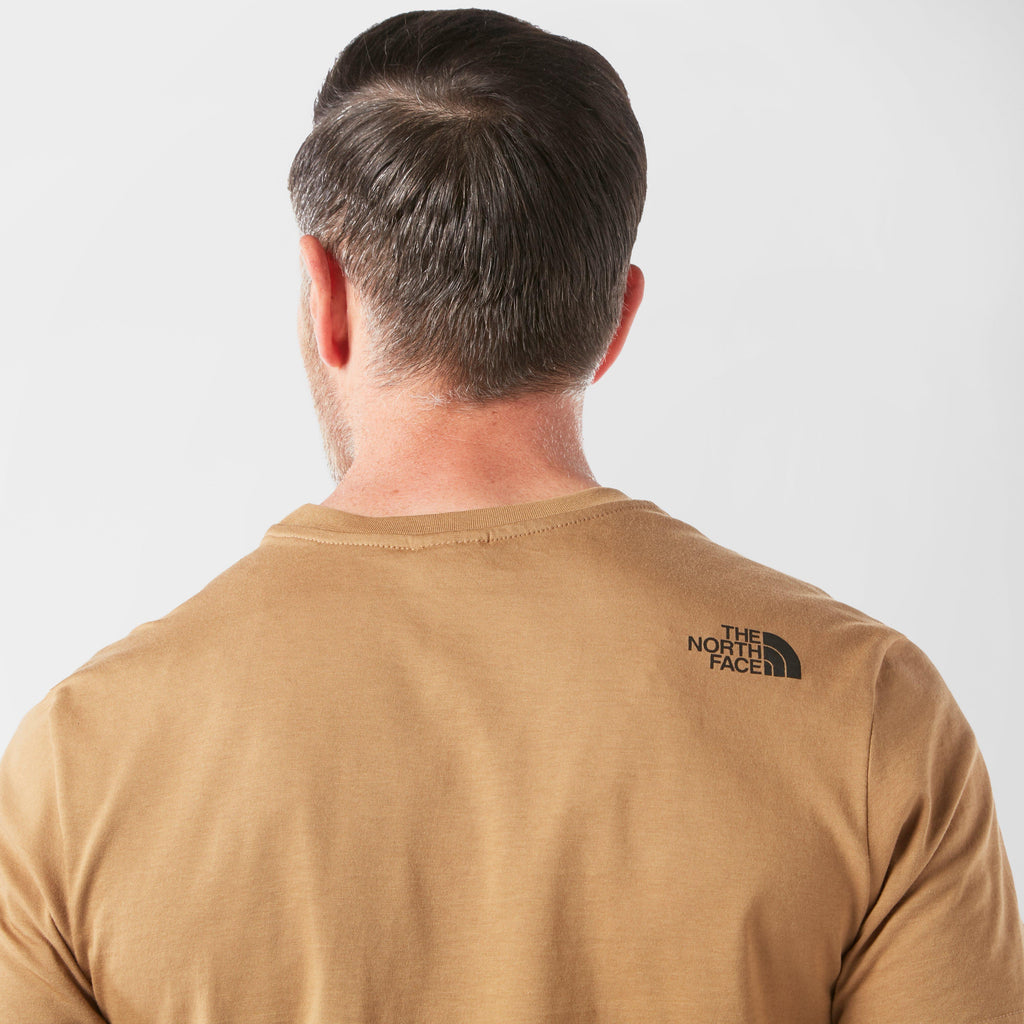 Men's Short Sleeve Simple Dome T-Shirt