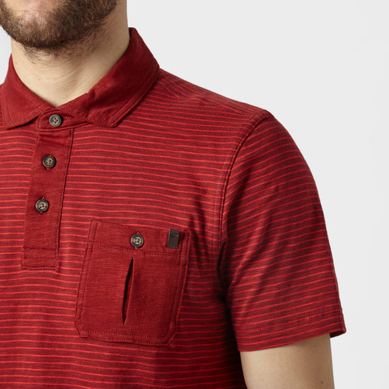 Men's Robinson Stripe Polo Shirt