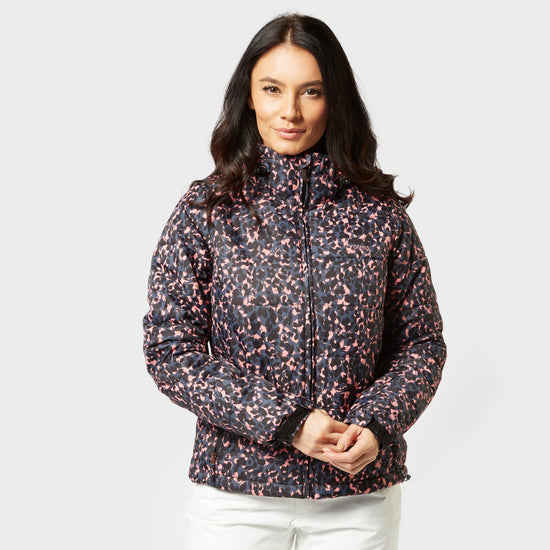Women's Dante Leopard Print Ski Jacket