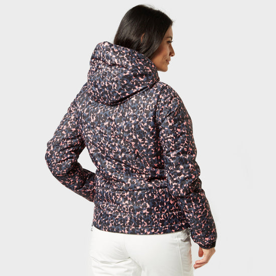 Women's Dante Leopard Print Ski Jacket