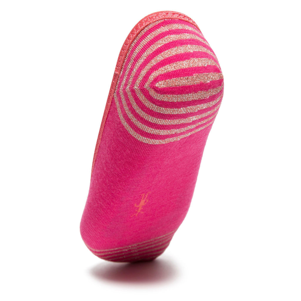 Women's Metallic Striped Sleuth No Show Socks