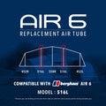 Air 6 Tent Replacement Air Tube - 516L