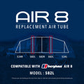 Air 8 Tent Replacement Air Tube - 582L